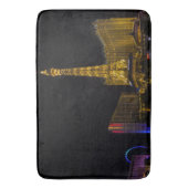 Las Vegas in de nacht Skyline Badmat (Voorkant Verticaal)