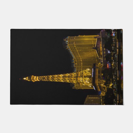 Las Vegas in de nacht Skyline Deurmat (Voorkant)