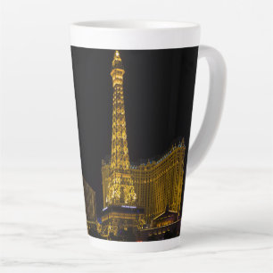 Las Vegas in de nacht Skyline Latte Mok