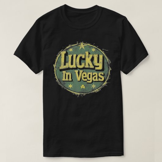 Las Vegas Irish St Patricks Day Saint Paddys Shamr T-shirt (Design voorkant)