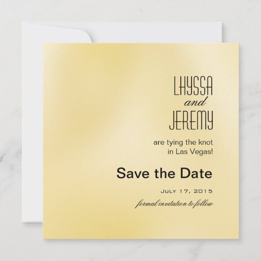 Las Vegas Jackpot Save the Date (Achterkant)