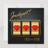 Las Vegas Jackpot Save the Date (Voorkant)