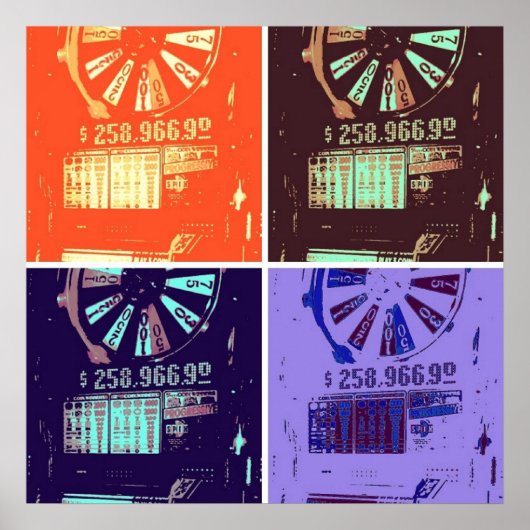 Las Vegas Jackpot Slots Poster (Voorkant)