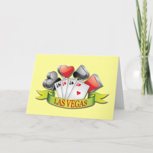 LAS VEGAS KAART (Voorkant)