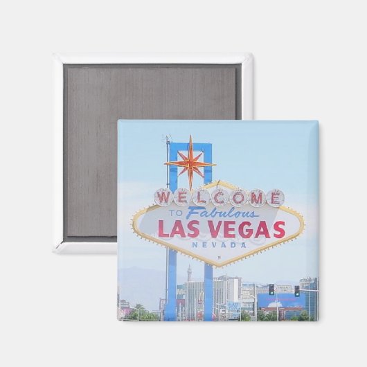Las Vegas Keepomwille Magnet (Voorkant / Achterkant)