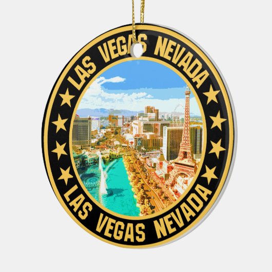 Las vegas keramisch ornament (Links)