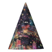 Las Vegas Kerst & Nieuwjaar in Waterverf Feesthoedjes (Voorkant)