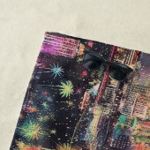 Las Vegas Kerst & Nieuwjaar in Waterverf Strandlaken (In situ)