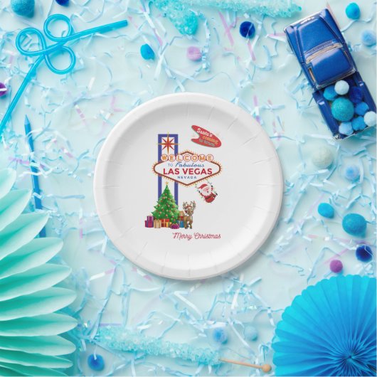 Las Vegas Kerst Papier Bord (Feest)