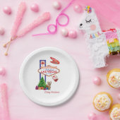 Las Vegas Kerst Papier Bord (Feest)