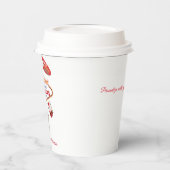 Las Vegas Kerst Papier Cup Santa Swinging Papieren Bekers (Links)