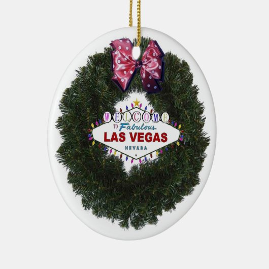 Las Vegas Kerstmis Ornament (Rechts)