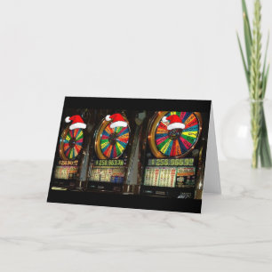 Las Vegas kerstsleuven Feestdagen Kaart