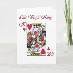 Las Vegas King of Hearts Kaart