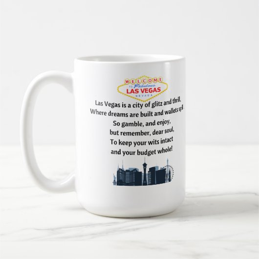 Las Vegas Koffiemok (Links)