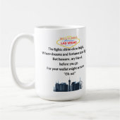 Las Vegas koffiemok (Links)