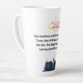 Las Vegas koffiemok Latte Mok (Linkerhoek)
