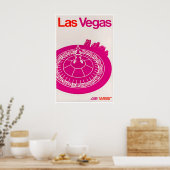 Las Vegas-kunstprint Nevada-reisposter Retro Poster (Keuken)