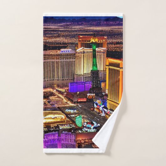 Las Vegas landschap Bad Handdoek (Handdoek)