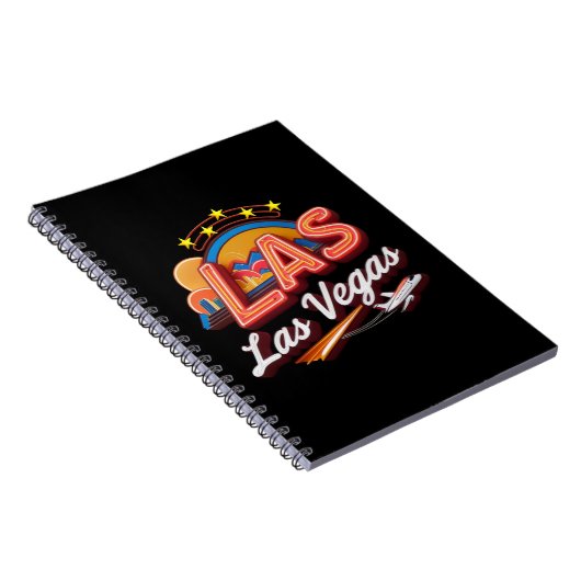 Las Vegas LAS Airport Code Notebook Notitieboek (Rechterzijde)