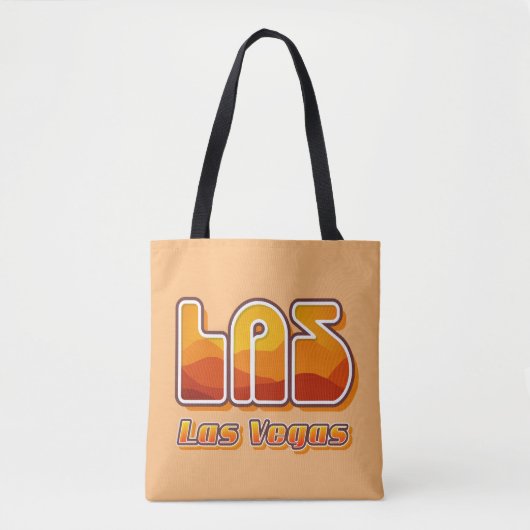 Las Vegas LAS Airport Code Tote Bag (Voorkant)