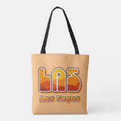 Las Vegas LAS Airport Code Tote Bag (Achterkant)