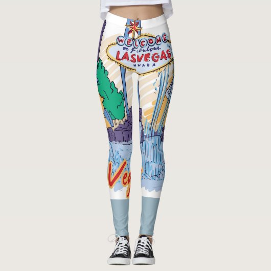 Las Vegas Leggings (Voorkant)