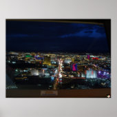 Las Vegas - Leid niet op Glass #1 Poster Druk (Voorkant)