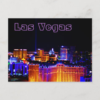 Las Vegas - Licht in de hemel Briefkaart