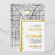 Las Vegas Liefde Locator | Stad thema bruiloft