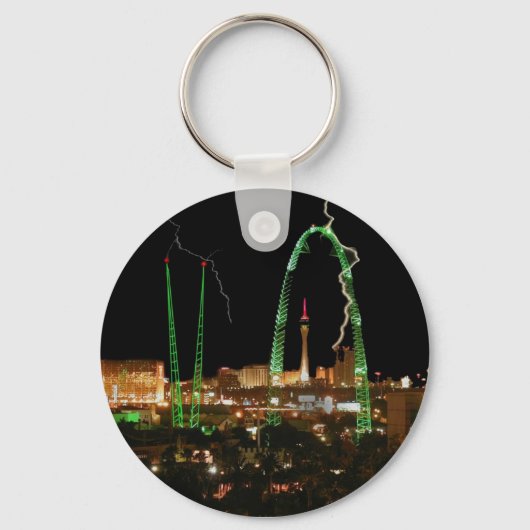 Las Vegas Lightning Sleutelhanger (Voorkant)