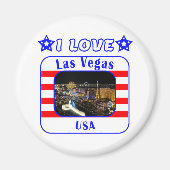 Las Vegas love Magneet (Voorkant)
