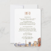 Las Vegas Love Wedding Info Kaart (Voorkant)