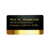 Las Vegas Lucky in Liefde zwart/goud Etiket (Voorkant)