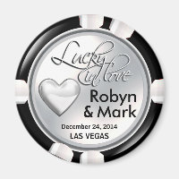 Las Vegas Lucky in Love Casino Chip wit