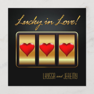 Las Vegas Lucky in Love Ontvangst Kaart