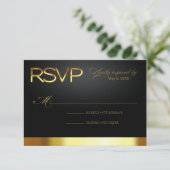 Las Vegas Lucky in Love RSVP gold/black (Staand voorkant)