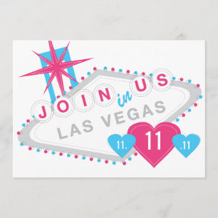 Las Vegas Lucky in Love State the Date Save The Date