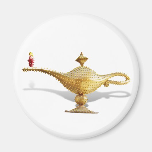 Las Vegas Magic Lamp Magneet (Voorkant)
