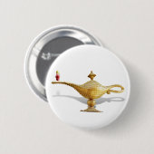 Las Vegas Magic Lamp Ronde Button 5,7 Cm (Voorkant /achterkant)