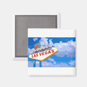 Las-Vegas Magneet (Voorkant / Achterkant)