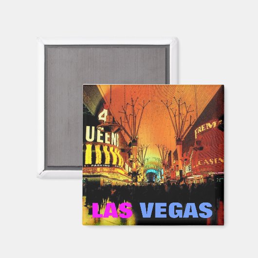 Las Vegas Magnet (Voorkant / Achterkant)