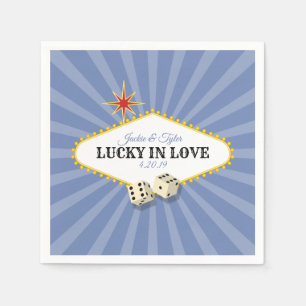 Las Vegas Marquee bruiloft in Hydrangea 2 Servet