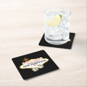 Las Vegas Marquee New Years Eve Party Kartonnen Onderzetters (Insitu)