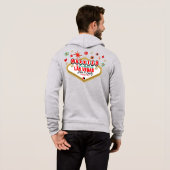 Las Vegas Married Couple Matching Vacada Hoodie (Achterkant volledig)