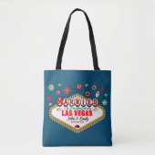 Las Vegas Married Couple Matching Vacada Tote Bag (Voorkant)