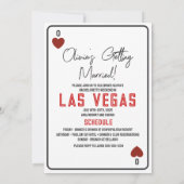 Las Vegas Matchbox Art Photo Bachelorette Party Kaart (Achterkant)