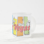 Las Vegas- Matglas Koffiemok (Voorkant rechts)