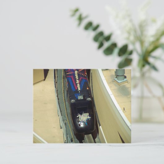 Las Vegas Monorail Briefkaart (Staand voorkant)