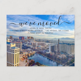 Las Vegas Moving Announcement Briefkaart